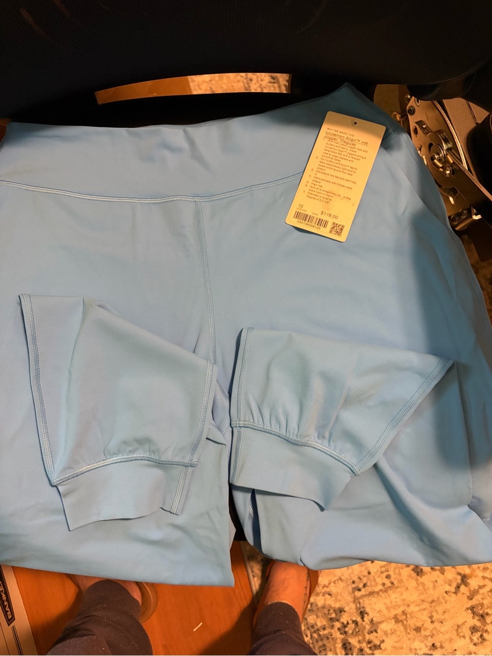 Light Blue Women's Athletic pants